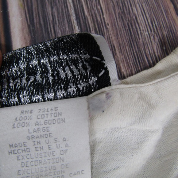 Vintage Pinocchio Shirt Mens Large Safari Animal Print Lion Giraffe Tiger 90s - Picture 3 of 6